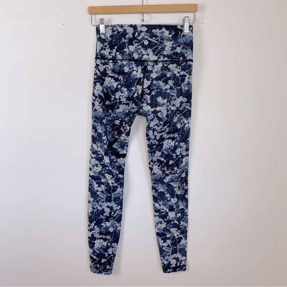 Lululemon Wunder Under Hi-Rise Tight 28" Spring Bloom Multi - Picture 1 of 8